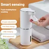 1PC White 300ML Automatic Foam Soap Dispensers Smart Foam Machine Infrared Liquid Soap Dispenser Pump Hand Sanitizer 1