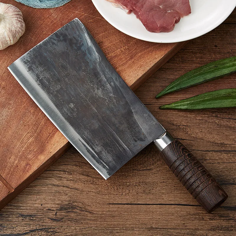 Handcrafted Chinese Kitchen Knife - High-Carbon Clad Steel - Precision and  Durability – Cleaver-Market