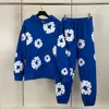 Fashion Top Quality New Men's Women's Same Kapok Printing Loose Velvet Warm Long-sleeved Hooded Sweater 5