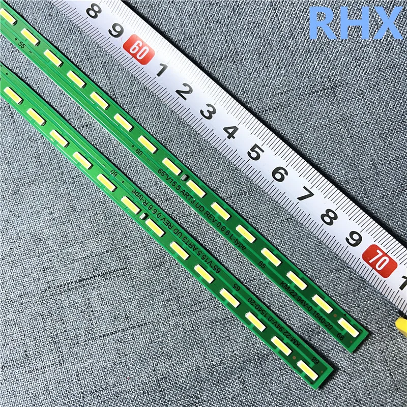 FOR LG 65inch  65UF6800-CA 65LG61CH-CD 6916L-2305A 2306A 2183A 2184A 65 V15.5 ART3 UD REV 0.6 6 711MM 68LED  LED backlight strip