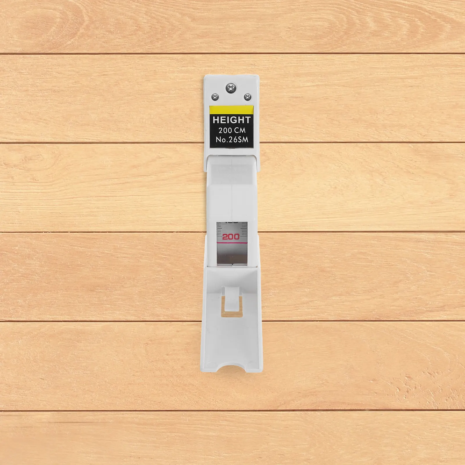 벽걸이형 높이 측정 도구 2M 성인용 신장 측정을 위한 접이식 금속 테이프 정확한 0.1cm 공간 효율적