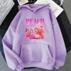 Peach PRC Hoodies Long Sleeve Gothic Comfortable Sweatshirts Graphic Printing Harajuku Fleece Clothing Sudaderas Retro Pullovers 4