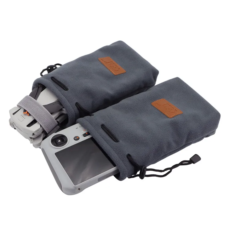 Custodia Da Viaggio Per DJI Mini 3, Mini 4 Pro E RC 2, Pelle Resistente, Con Tracolla E Manico, Spazio Per Accessori - 4