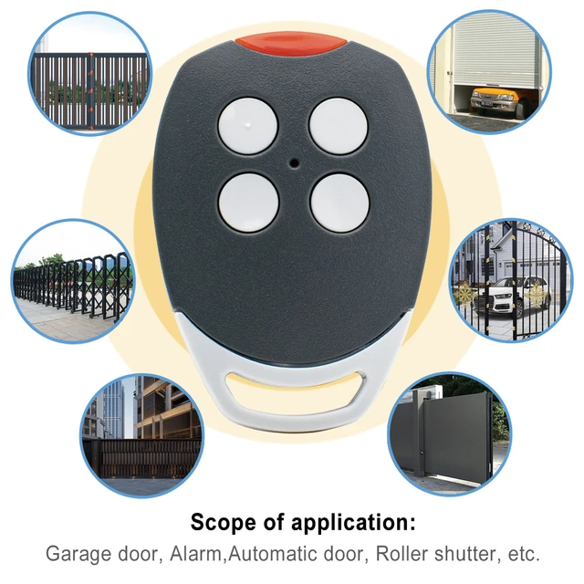 433MHz DITEC GOL4C Garage Door Opener Clone Remote Control  Fixed Code DITEC Transmitter Garage Command 5