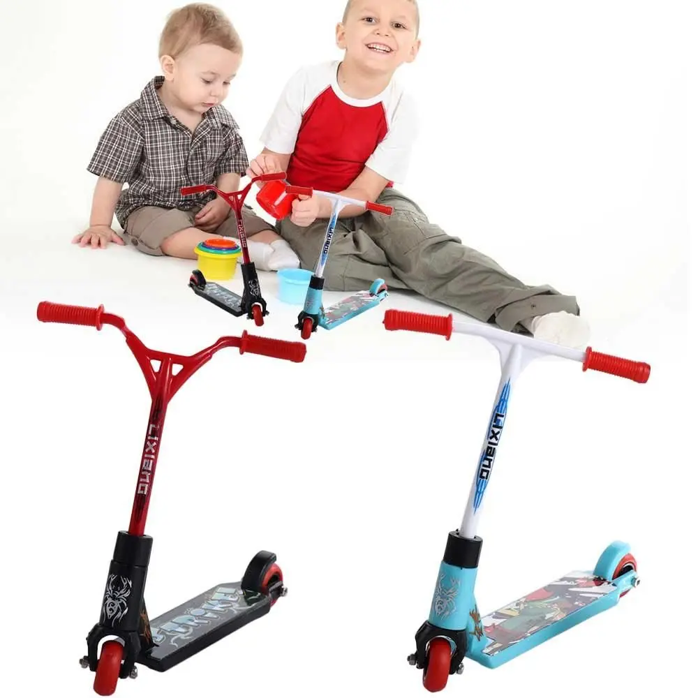 Mini Skateboard Finger Toy Finger Scooter Model Scooter Skateboard Kit Interactive Toy For Kids Dollhouse Accessories 1pc finger skateboard toys fingerboard set