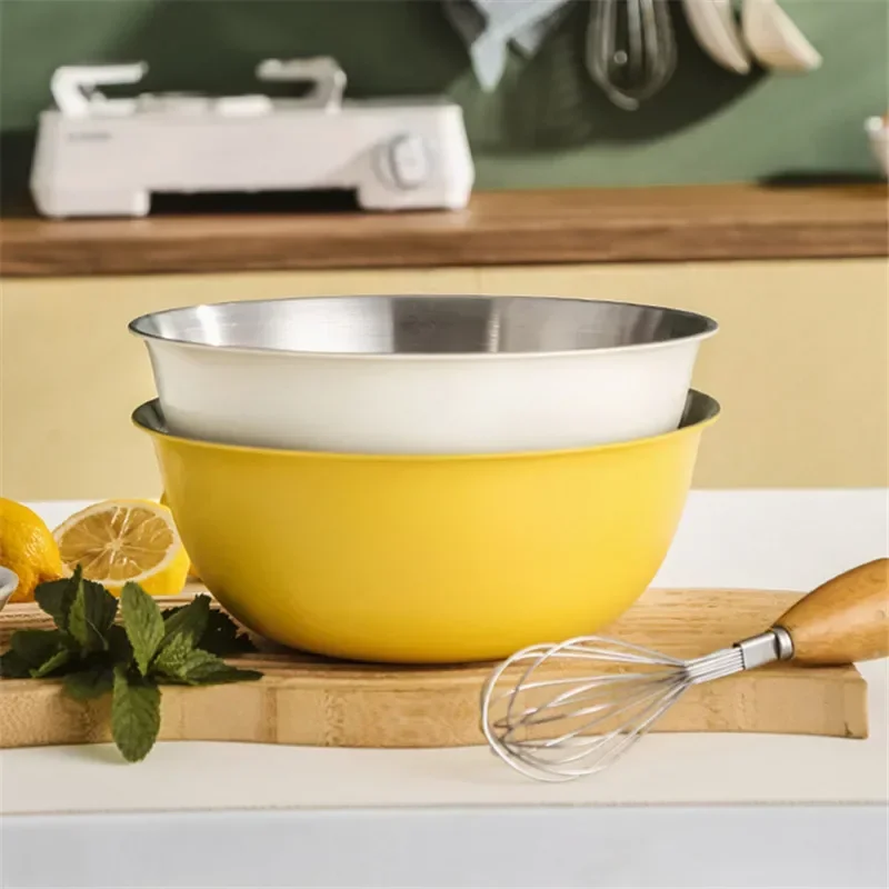 Ciotola In Acciaio Inox 304 Dorata - Per Zuppa, Noodle E Cibo, Ideale Per Casa E Viaggi