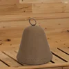 Handmade Premium Merino wool felt sauna hats Men and Women with a Seamless Design 2