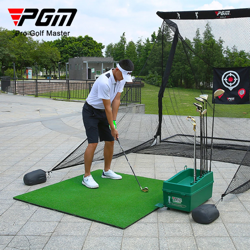 PGM 골프 연습 매트 ? 실내 및 실외 스윙과 치핑을 위한 골프 히팅 매트 ? 페어웨이 및 러프 터프 골프 훈련 매트