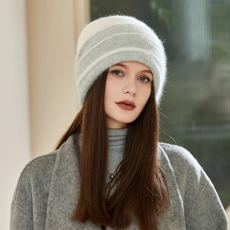 Autumn Winter Beanie New Hat Men WomenThin Knitted Hats Skullies Beanies Flannel Warm Bonnet Unisex Multifunction_voghion.com