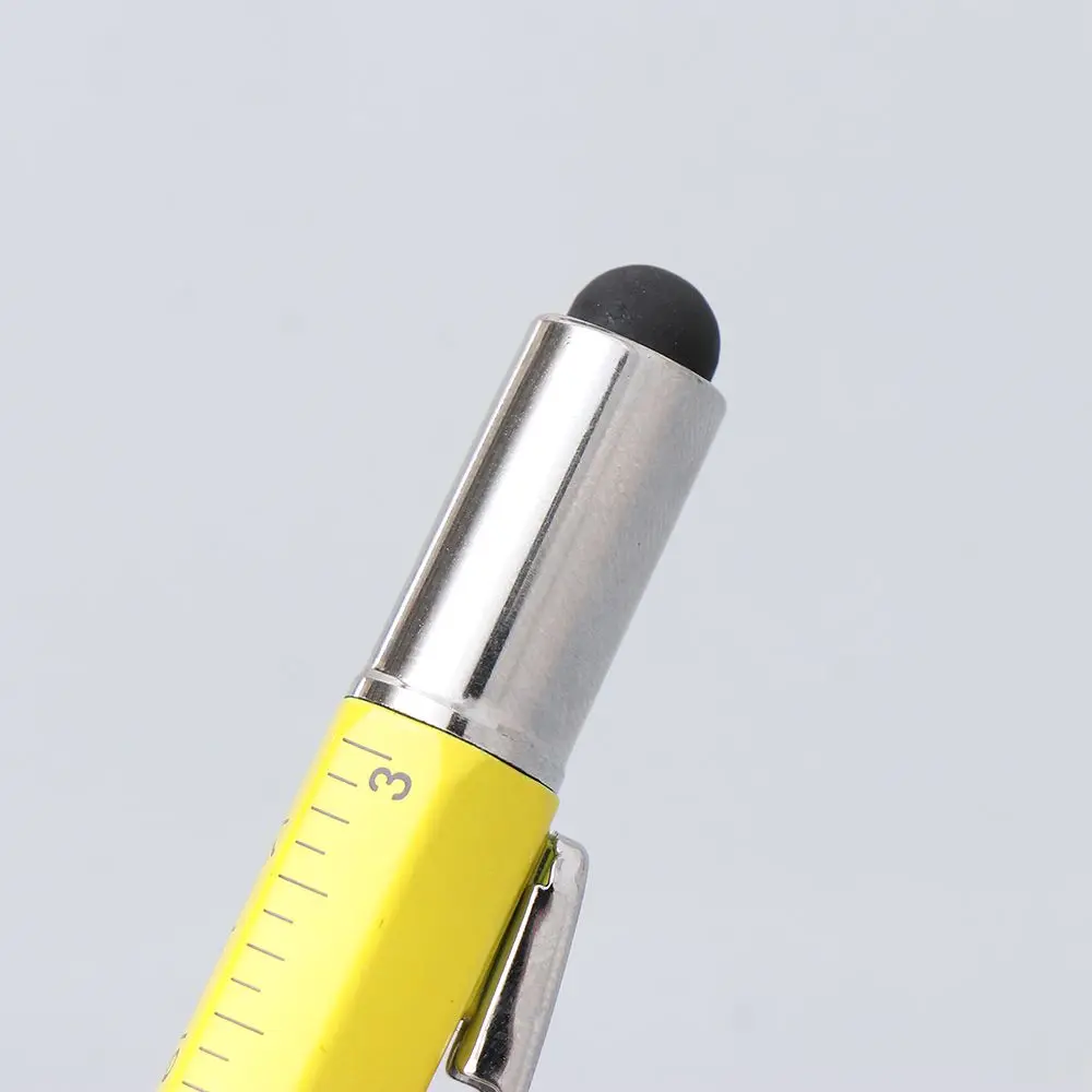 Construction Tools Screwdriver Screen Touch Multi-functional Pen Capacitive Pen Ruler Gadgets Ballpoint