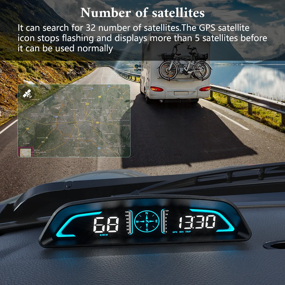 WYING G3 GPS HUD  ÷,  ڵ ׼  HUD  ÷, ӵ ˶
