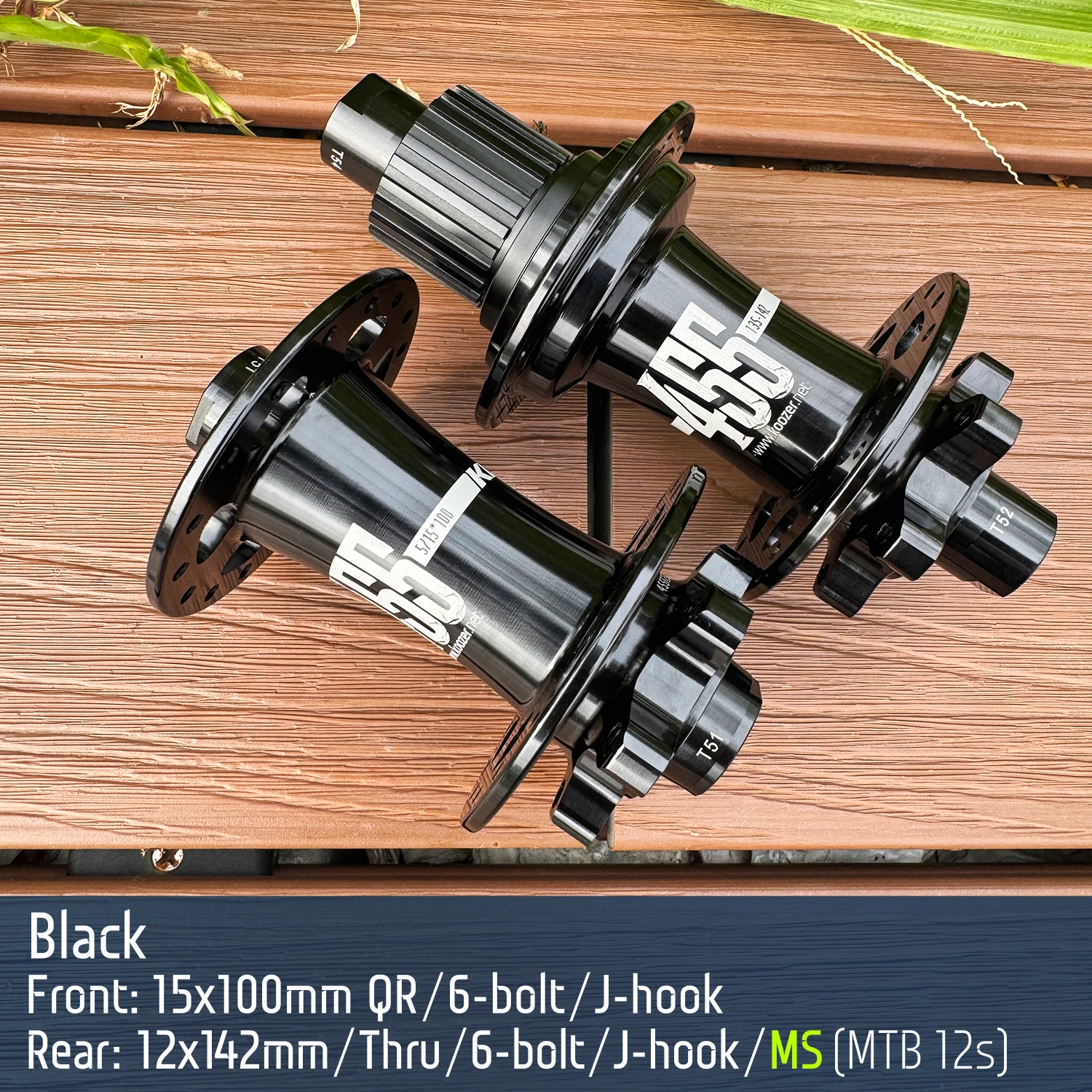 Koozer 455 QR 120 Click HG XD MS 8-12s 32 Holes CR-MO Steel Axle