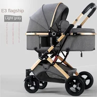 Compact 3-in-1 Baby Stroller: Lightweight & Versatile