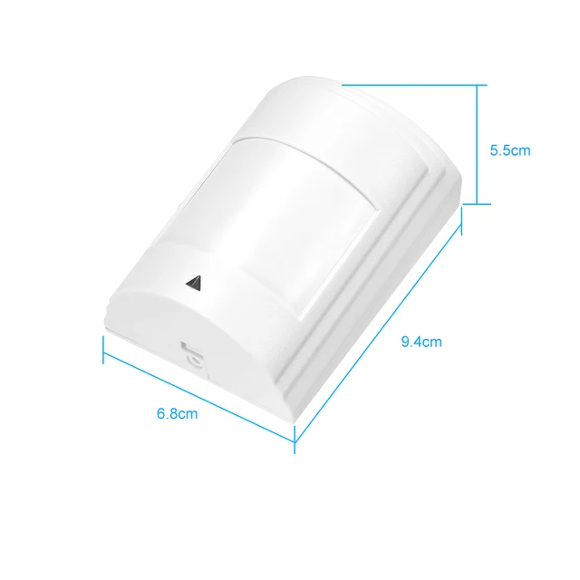 Security Alarm System Wired PIR Motion Sensor Passive Infrared Detector for Home Burglar Intrusion Prevention Detector 6