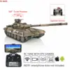 1/16 HENG LONG 7.0 Plastic Russia T90 RC Tank 3938 FPV Camera 360° Turret Steel Gearbox Tracks Wheels TH17845-SMT4 2