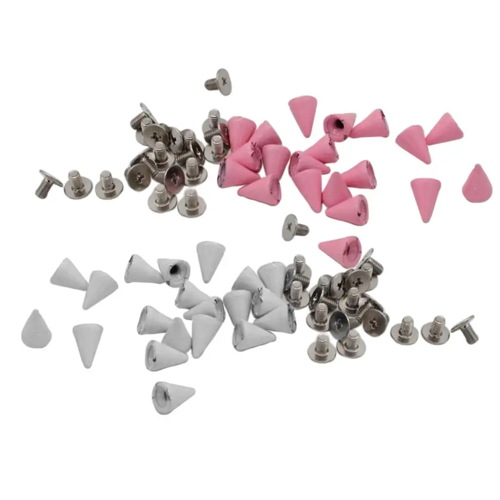 20x Cone Rivets Snap Buckles Decorative Buttons Sewing Button Crafts