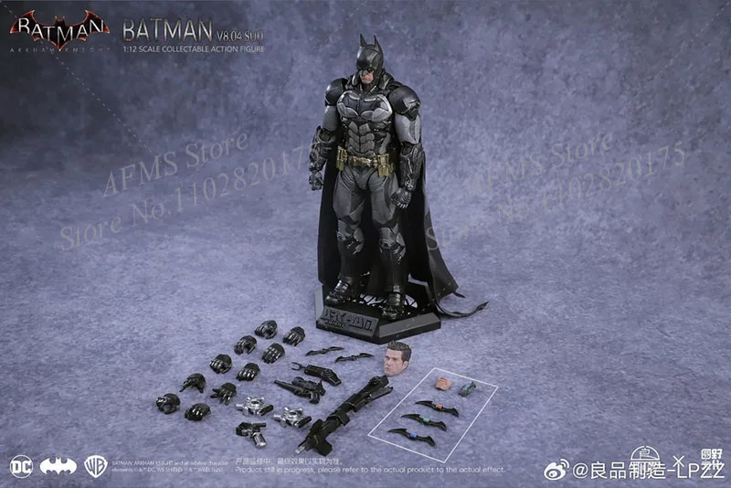 LPZZ DC001 1/12 Scale Collectibles Figure Bat Hero V8.04