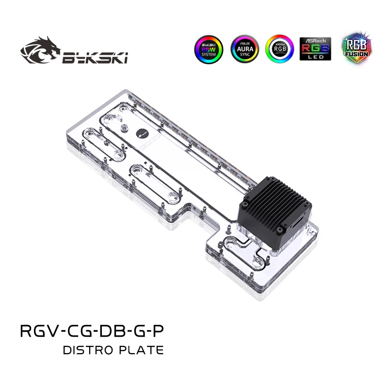 

Bykski RGV-CG-DB-G-P Distro Plate Waterway Boards For COUGAR DarkBlader Case For Intel CPU Water Block & Single GPU Building