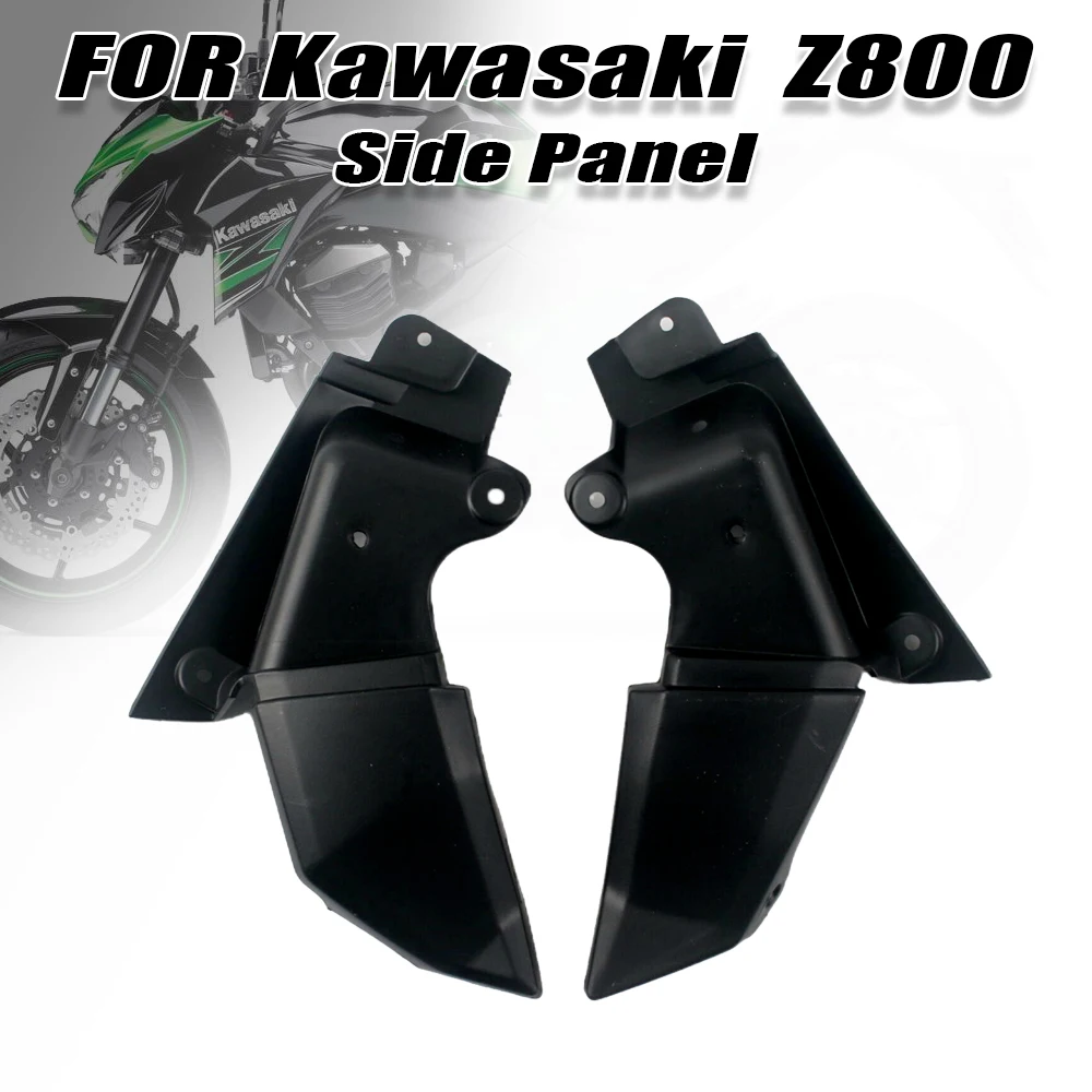 

Fit For Kawasaki Z800 2013 - 2021 Motorcycle Left Right Side Fairing Inner Cowl Panel black Part Z 800 2013 - 2018 2014 2015