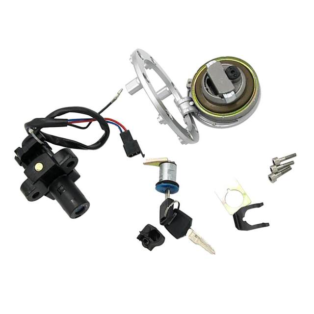 Ignition Switch Gas Fuel Lock Key Set Fit Honda CB-1 CB400F 1989-1991