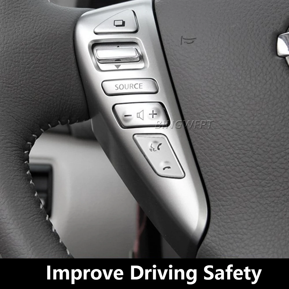 Steering Wheel Cruise Control Cruise Switch For Nissan Sentra Livina Almera Cube