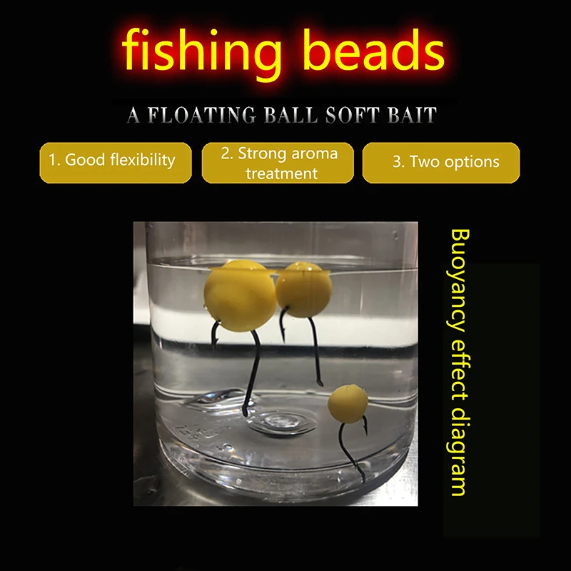 

3 Kinds Shapes Boilies Carp Bait Floating Smell Lure Corn Flavor Artificial Baits Carp Fishing Accessories Fish Pop Up Bait