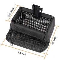 Tactical Brass Catcher Quick Release Shell Catcher With Detachable Picatinny Heat Resistant Thickened Mesh AMMO Pouch For ar15 2