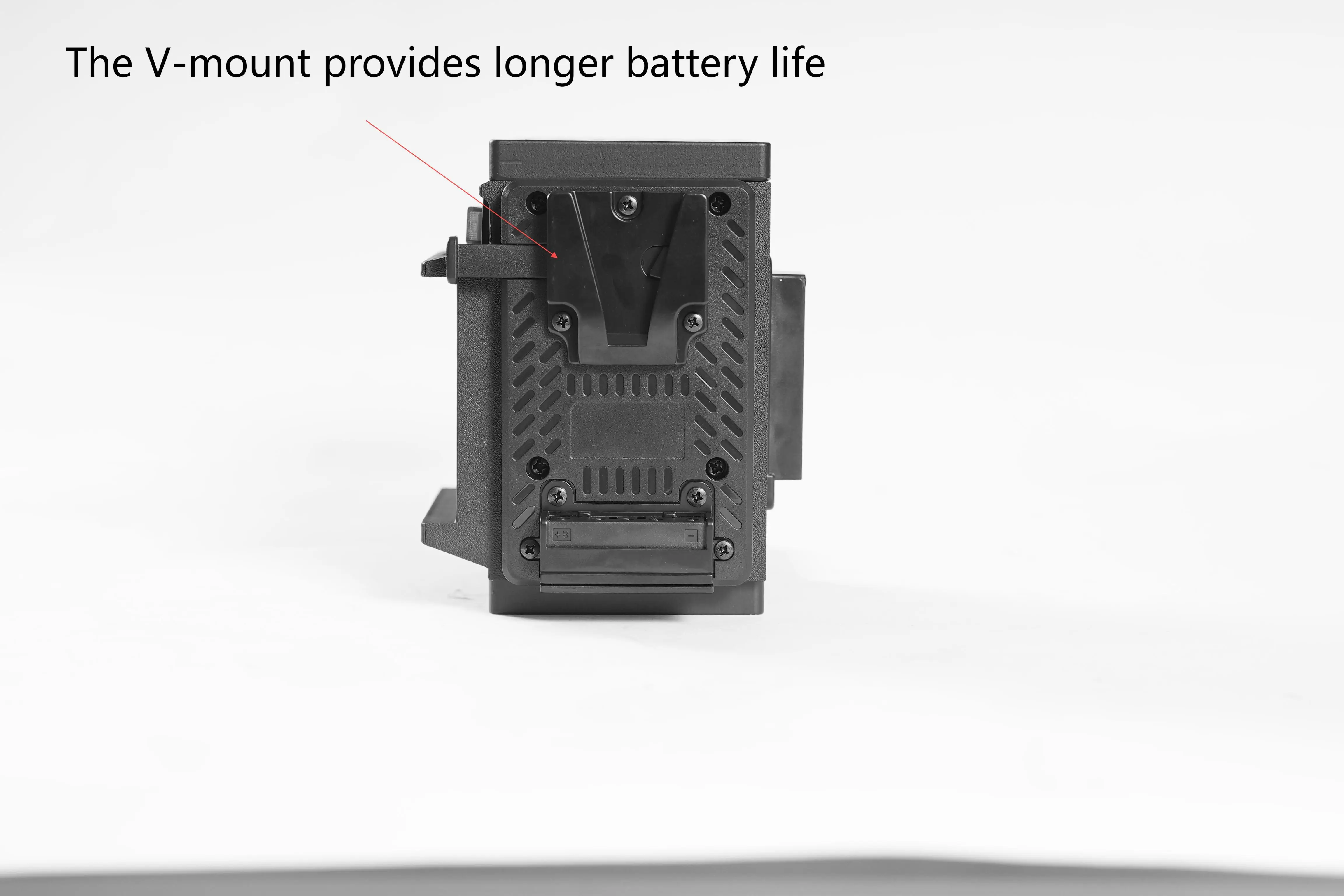 V-Mount Battery Plate Expansion Module Cineback for FX3/FX30 Camera WIth Top and Bottom Cheese Plates v mount battery plate module