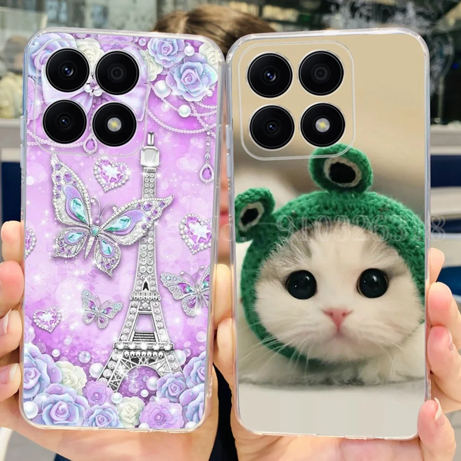 Fashionable Clear Silicone Soft Slim Phone Case - Stylish Back Cover with Bumper Protection