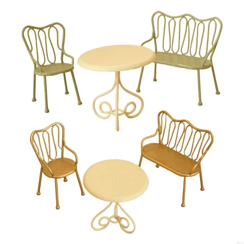 M89C Artistic Steel Imitation Dining Set for Childrens Creative Development