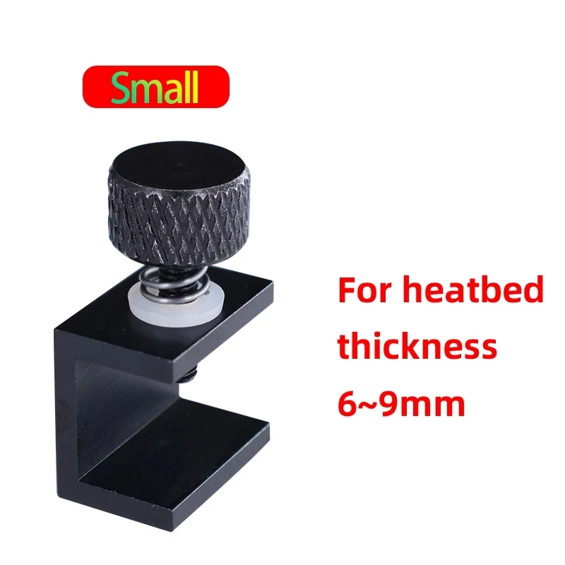 4/8 stücke Aluminium Alloy Einstellbar Bett Clip Heatbed Clamp für 3D Drucker Ender 3 Bauen Plattform Glas Retainer