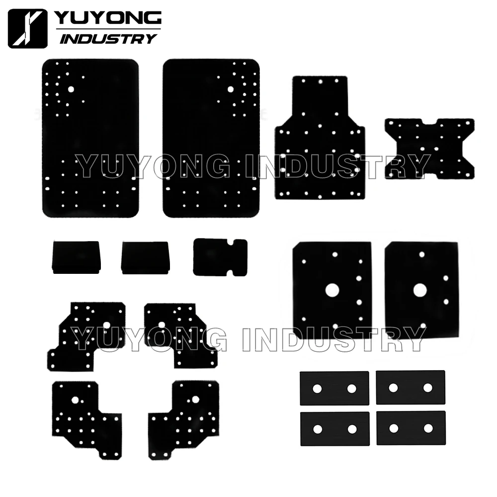 QueenBee ULTRA CNC Aluminum Plates Set Screw Driven QueenBee ULTRA CNC Router Machine CNC 