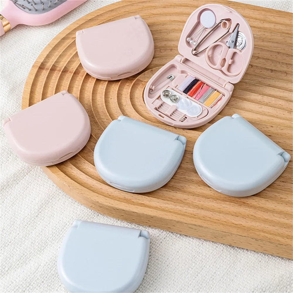 Mini Sewing Kit Travel Multi-function Sewing Box Quilting Needle Thread  Scissor Buttons Pins Set Embroidery Sewing Accessories - AliExpress