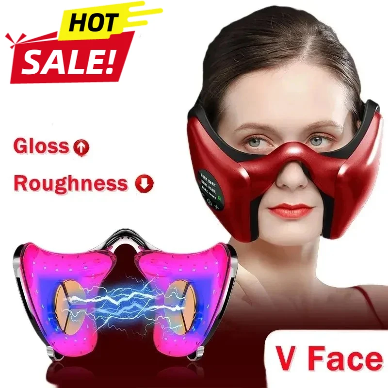 V Shape Face Lifting Massager for Women Rechargeable Anti Wrinkle Facial Beauty Device To Tighten Skin and Firm Face At Home