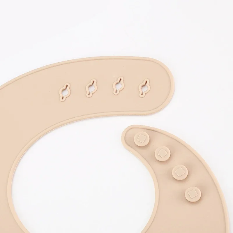 Baby Bibs Print Waterproof Silicone Baby Feeding Stuff Cute Kids Toddler Adjustable Children Bib Wet-proof Clothing In Winter