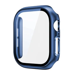 Premium Matte Hard PC Bumper Case with Tempered Glass Screen Protector for Series 10 42MM (Original U)