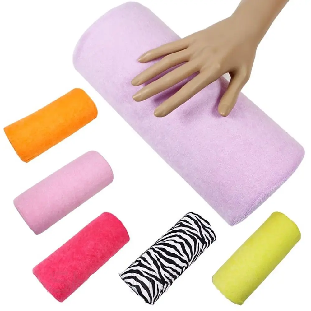 Tanie 10 kolorów miękka ręka odpoczynek dla paznokci ramię poduszka stojak