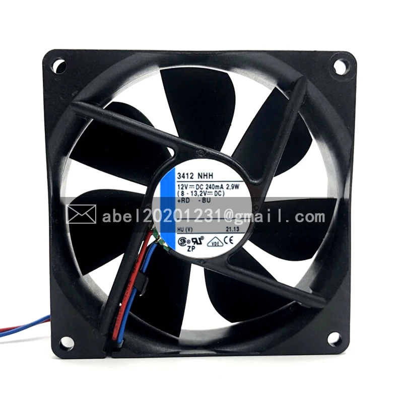 

BRAND NEW ORIGINAL 3412NHH-379 3412 NHH DC 12V COOLING FAN 9225 92*92*25 MM