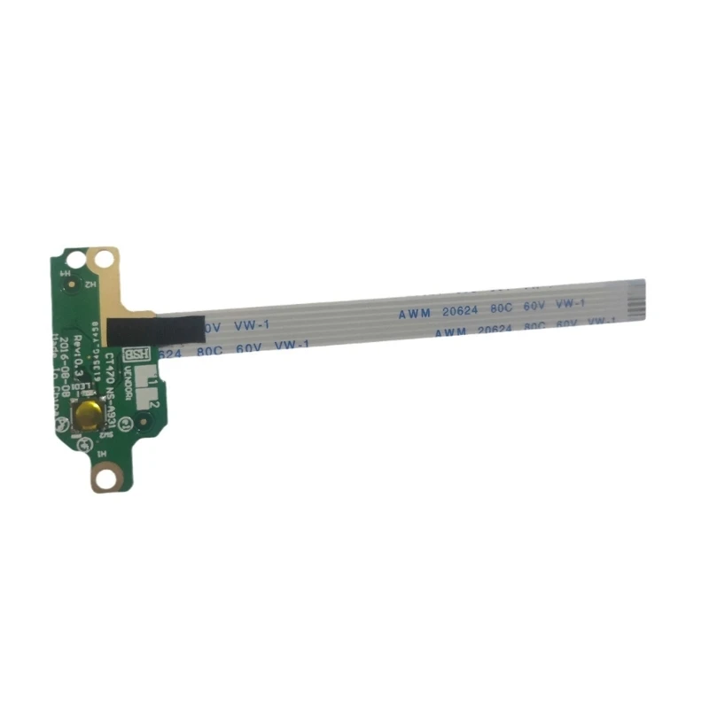 

Плата кнопки включения и выключения питания со заменой кабеля для ThinkPad T470 A475 CT470 00UR510 NS-A931