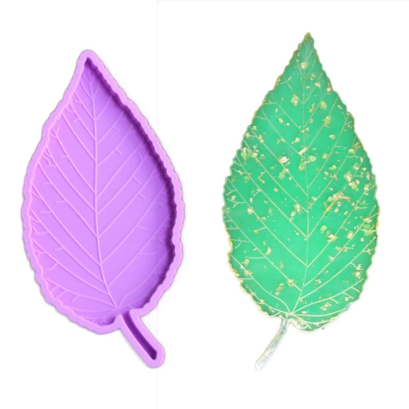 Large Leaf Tray Molds Silicone Leaves Coasters Bowl Mat Resin Casting Molds Maple Leaf Silicone Molds Craft Tool