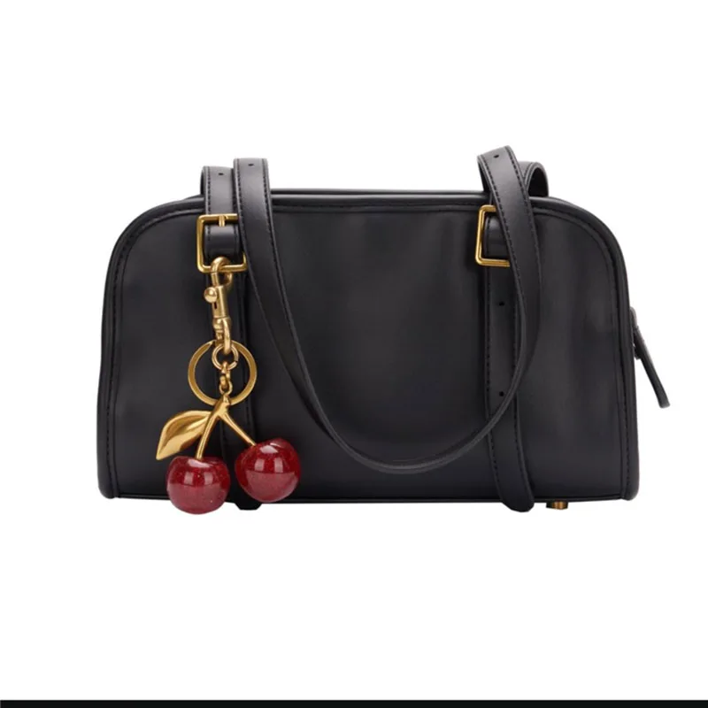 Handbag Pendant Keychain Women's Crystal Cherry Car Accessories
