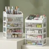 Desktop Storage Box Multi-layer Cosmetics organizer Drawer Jewelry Box Makeup organizer Multi-functional Plastic Storage Cabinet 2