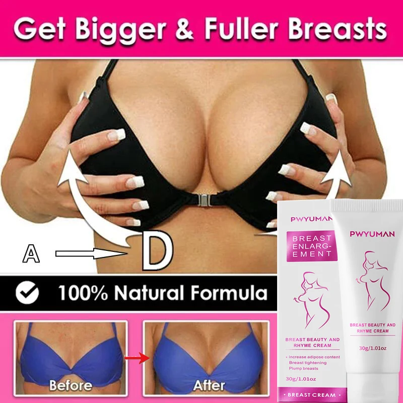 

Effective Breast Enlargement Cream Firming Lifting Chest Sagging Fast Growth Promote Boobs Massage Bigger Sexy Beauty Bust Care