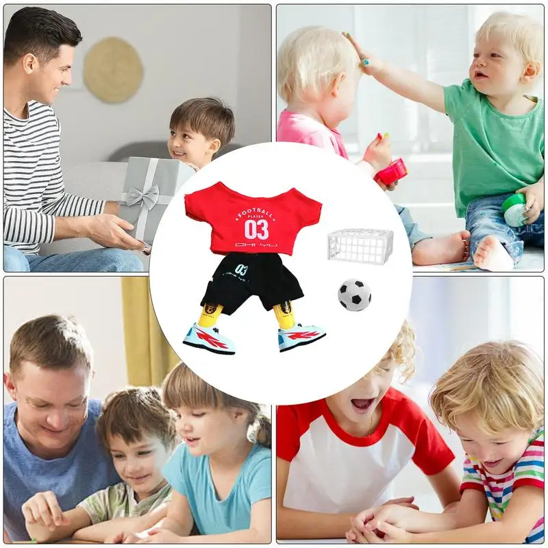 Finger Soccer Kit Kids Finger Soccer Interactive Match Toy Kit Puppets Accessory Educational Props For Kids Toddler Girls