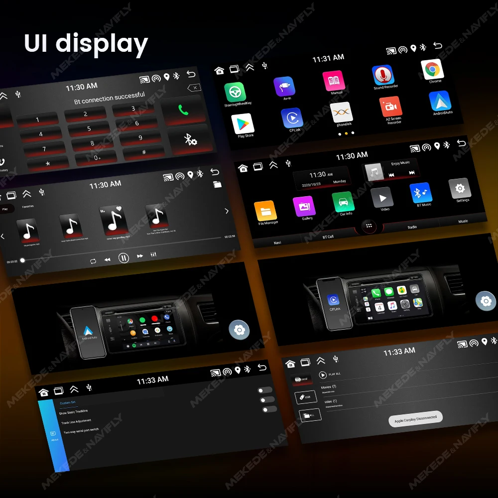 5.2inch Android 13 1DIN Touch Screen Car Radio For Universal Autoradio Multimedia Video Player bt Wireless Carplay Android Auto