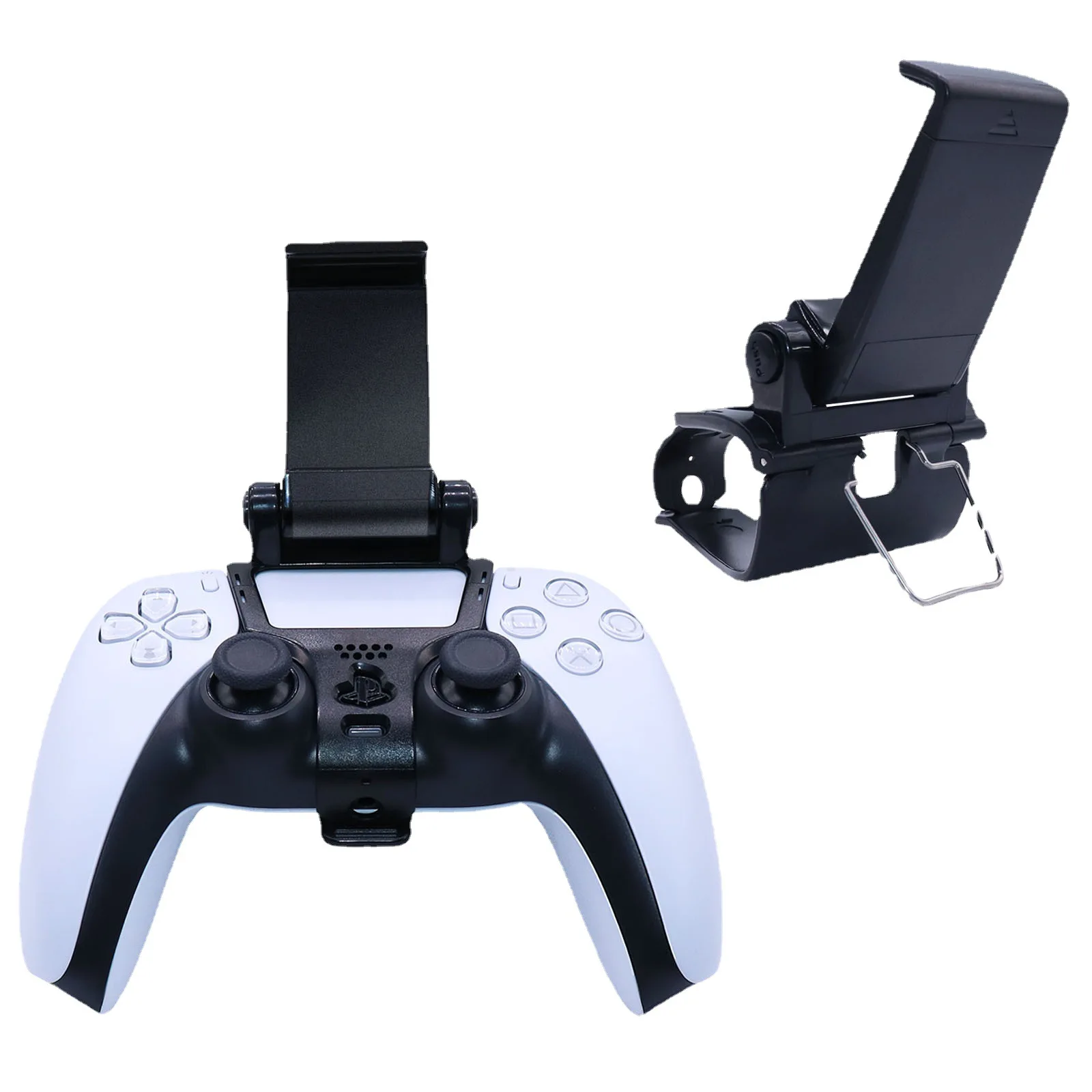 PlayStation - PS5 プレイステーション5 コントローラースマホホルダー付き PS5コントローラにスマホを固定するアタッチメントが登場