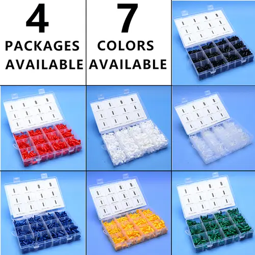 Rubber Cap Sleeve Soft Elasticity Silicone Protective Cover  Sealing Plug Thread Protection Sleeve Black Red White Blue 1.5-24mm - Image 3