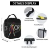 Insulated Lunch Tote Bag Cr7 Ronaldos Signature Merch Football Food Box Multifunction Thermal Cooler Lunch Box for School 6