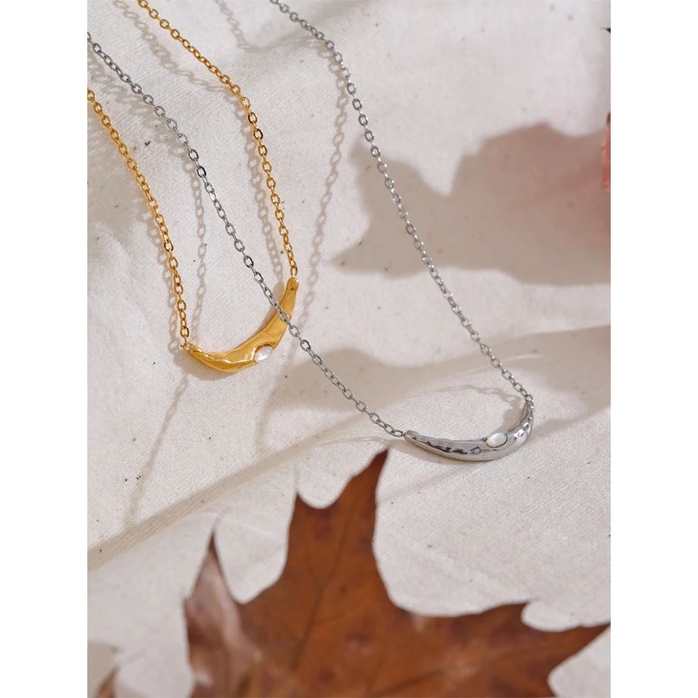 Stainless Steel Shell Necklace Cast Resistant Chain