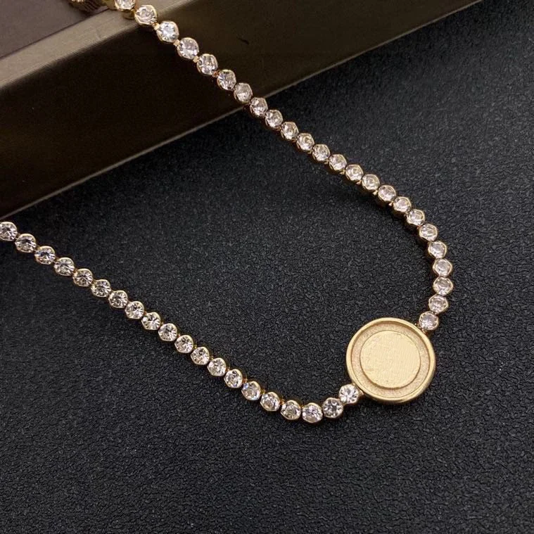 2022 Hot Trend Brand Cross Four Diamond Ring Necklace Jewelry Set Sterling Seiko Customization Exquisite Daily